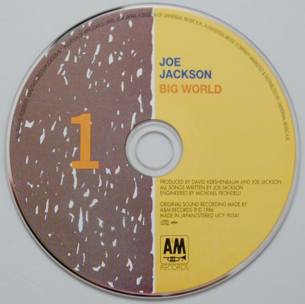 CD, Jackson, Joe - Big World