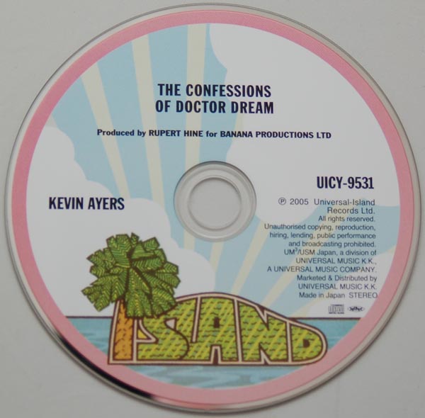 CD, Ayers, Kevin - Confessions Of Dr Dream and Other Short Stories +1