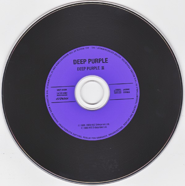 CD, Deep Purple - III 