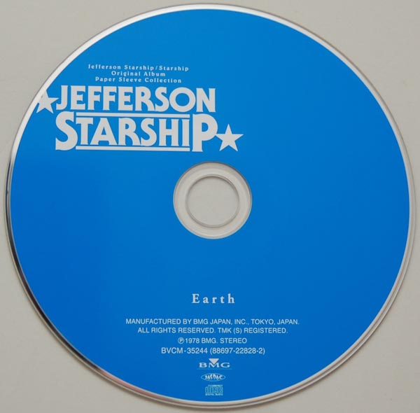 CD, Jefferson Starship - Earth