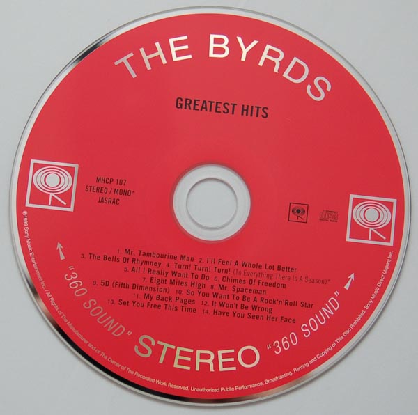 CD, Byrds (The) - Greatest Hits +3