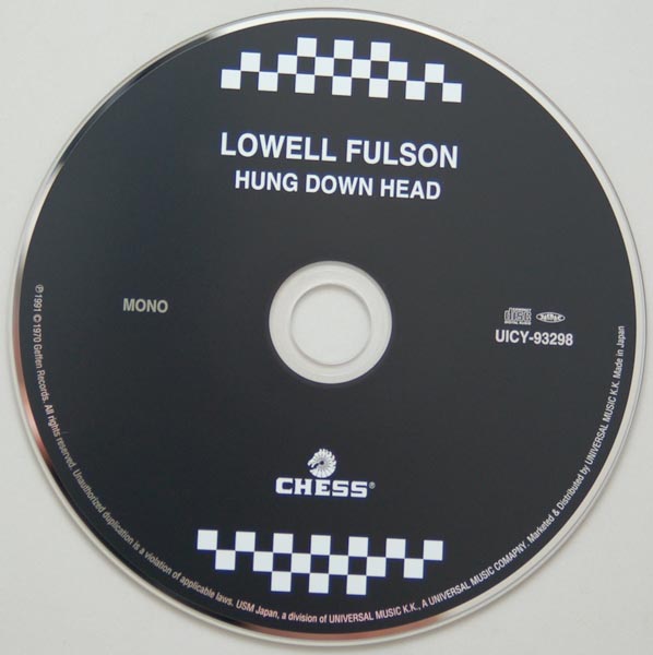 CD, Lowell Fulson - Hung Down Head