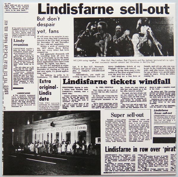 Inner sleeve 1B, Lindisfarne - Magic in the Air