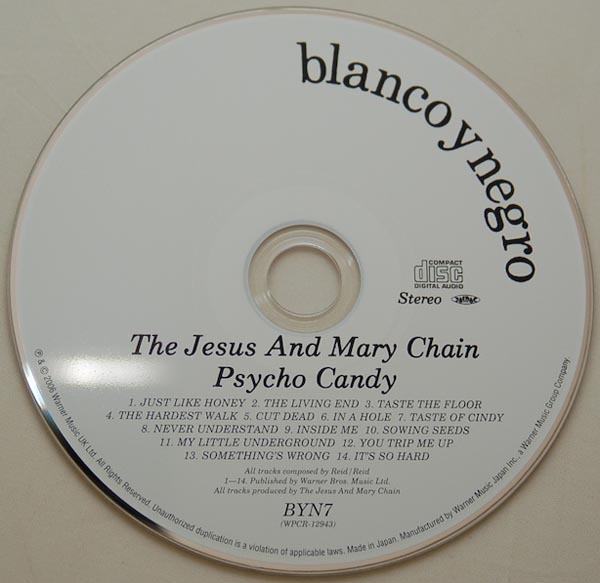 CD, Jesus & Mary Chain - Psychocandy 