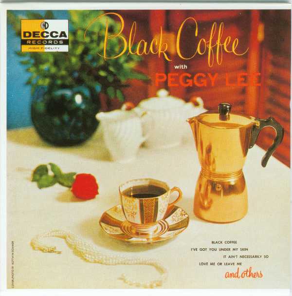 Front cover without obi, Lee, Peggy - Black Coffee