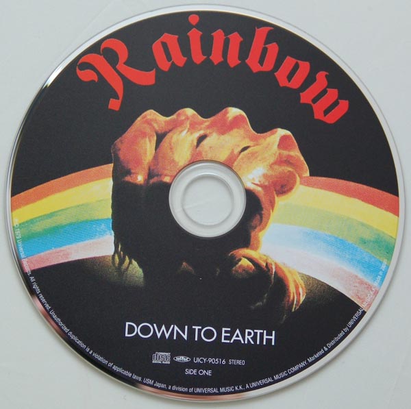 CD, Rainbow - Down to Earth