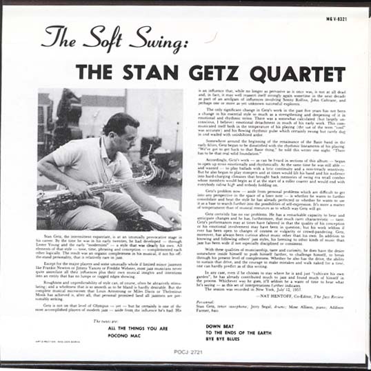 , Getz, Stan - The Soft Swing