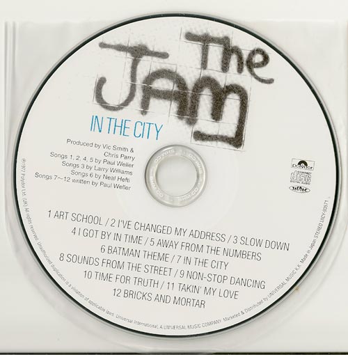 CD, Jam (The) - In The City 