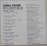 Lowell Fulson - Hung Down Head, Lyric book